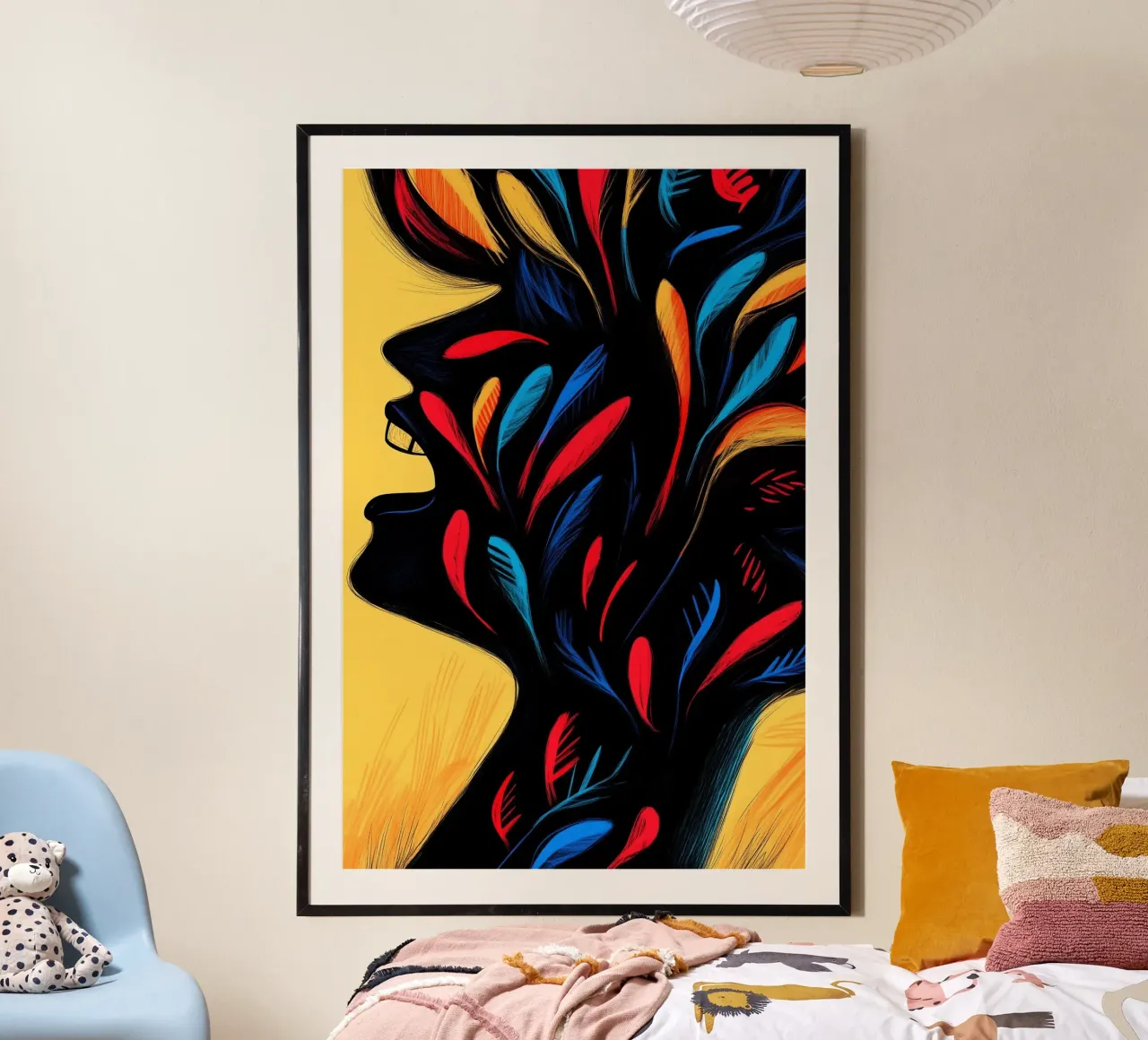 Le radici colorate dell'ombra poster da melipo-art
