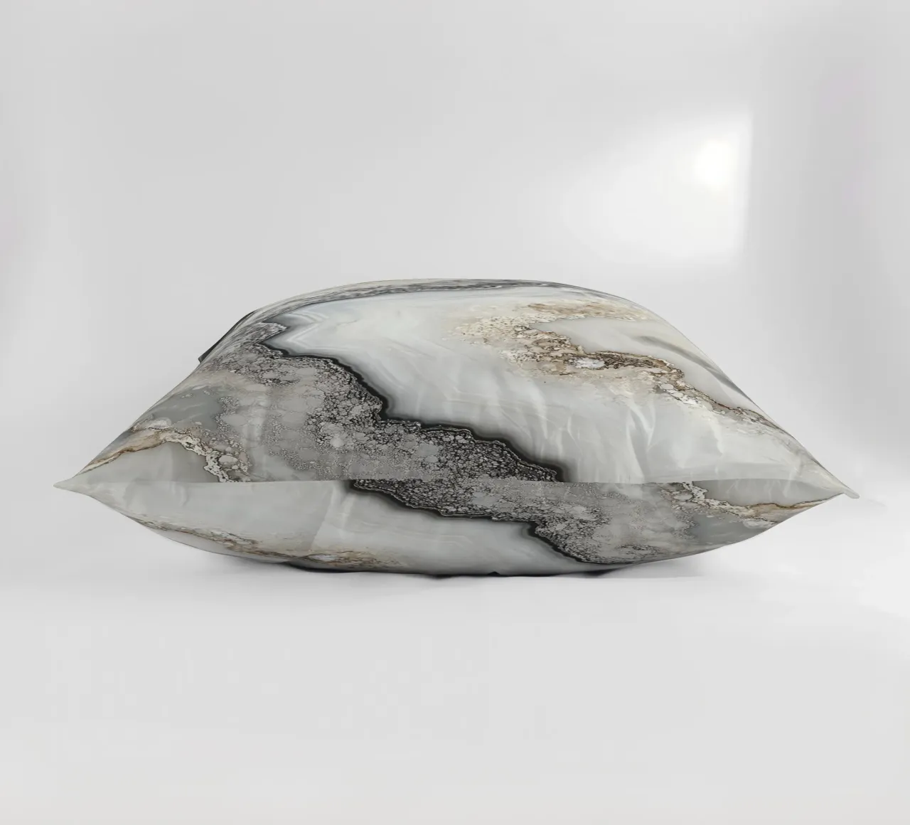 Elegant druse design decorative cushion by Carinaprint