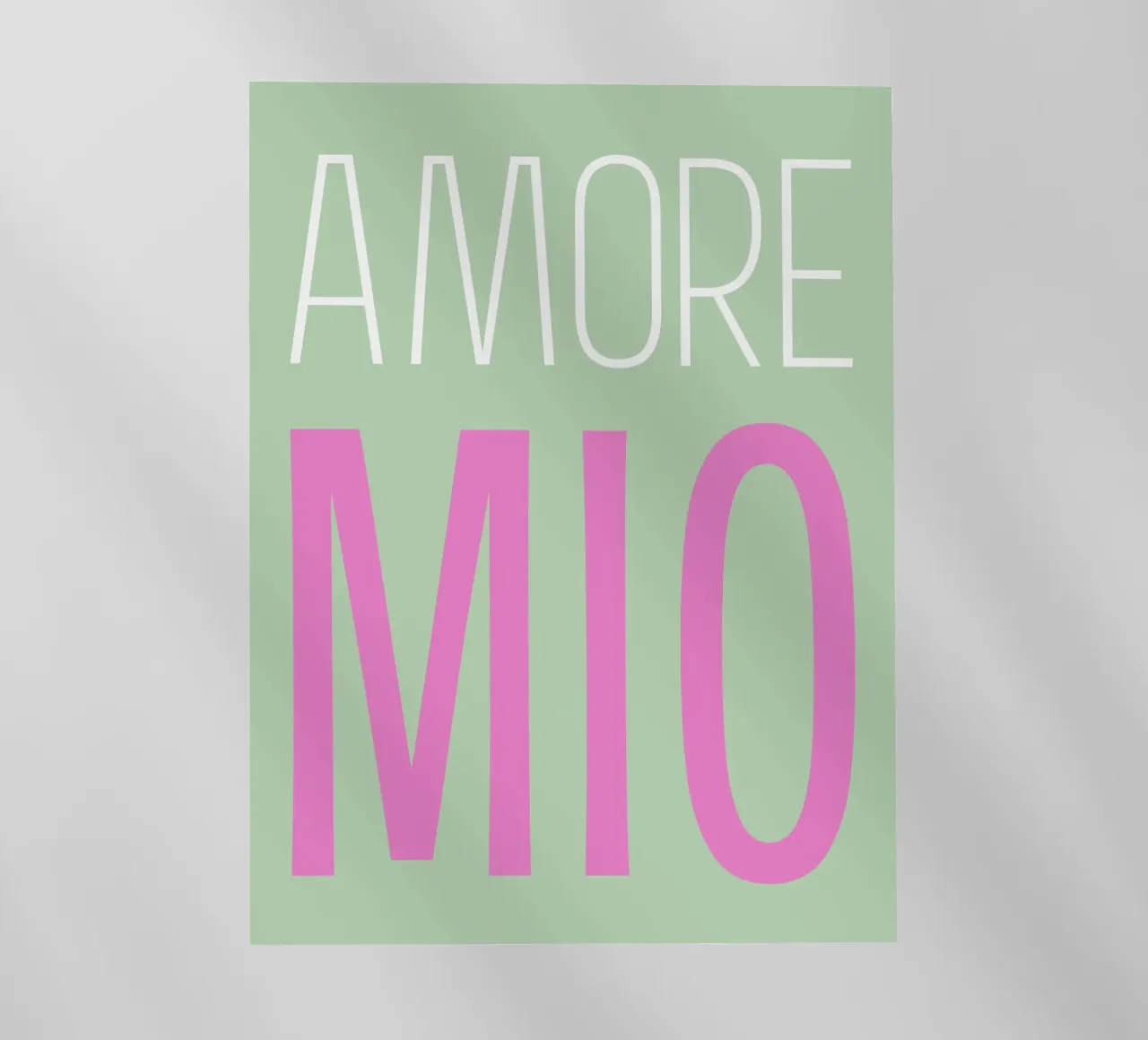 Amore Mio pastel Sommer pop pellicola backlit da Carinaprint
