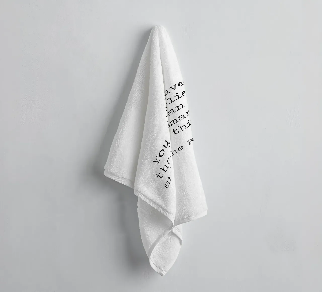 "Sei più coraggioso di quanto credi" - Citazione di Winnie The Pooh asciugamano da bagno da Summer Soul Co. - Quotes