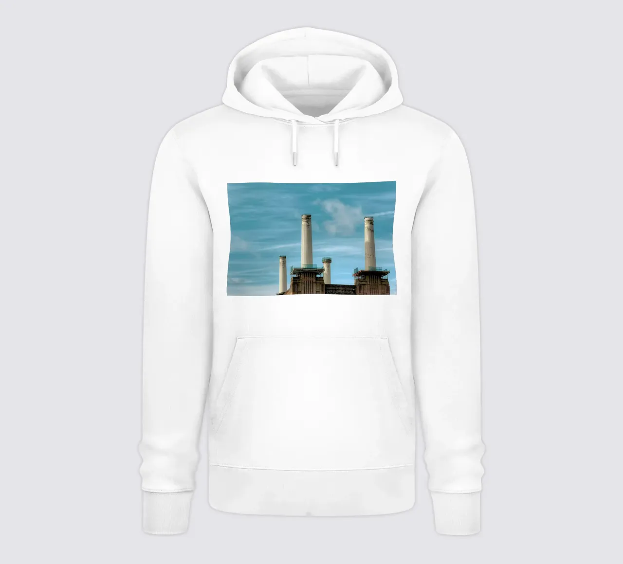 Battersea Power Station felpa con cappuccio da Michael Belhadi