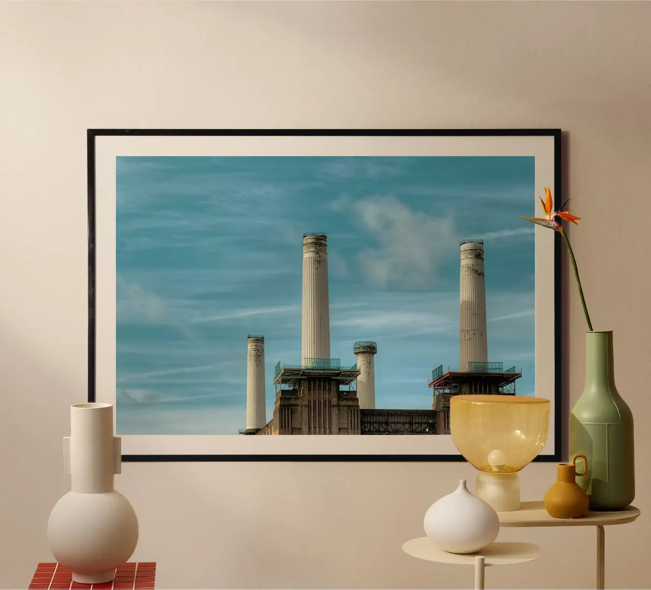 Battersea Power Station Hahnemühle von Michael Belhadi
