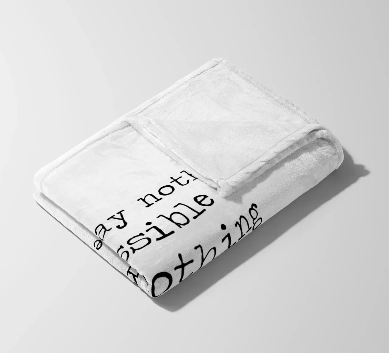 La gente dice che nulla è impossibile, ma io non faccio nulla tutti i giorni! coperta in pile da Summer Soul Co. - Quotes