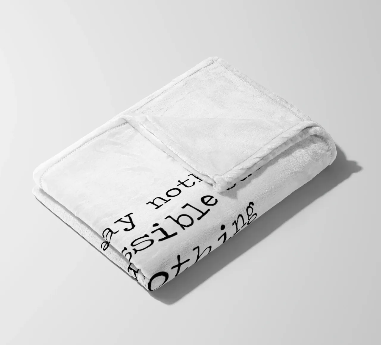 La gente dice che nulla è impossibile, ma io non faccio nulla tutti i giorni! coperta in pile da Summer Soul Co. - Quotes