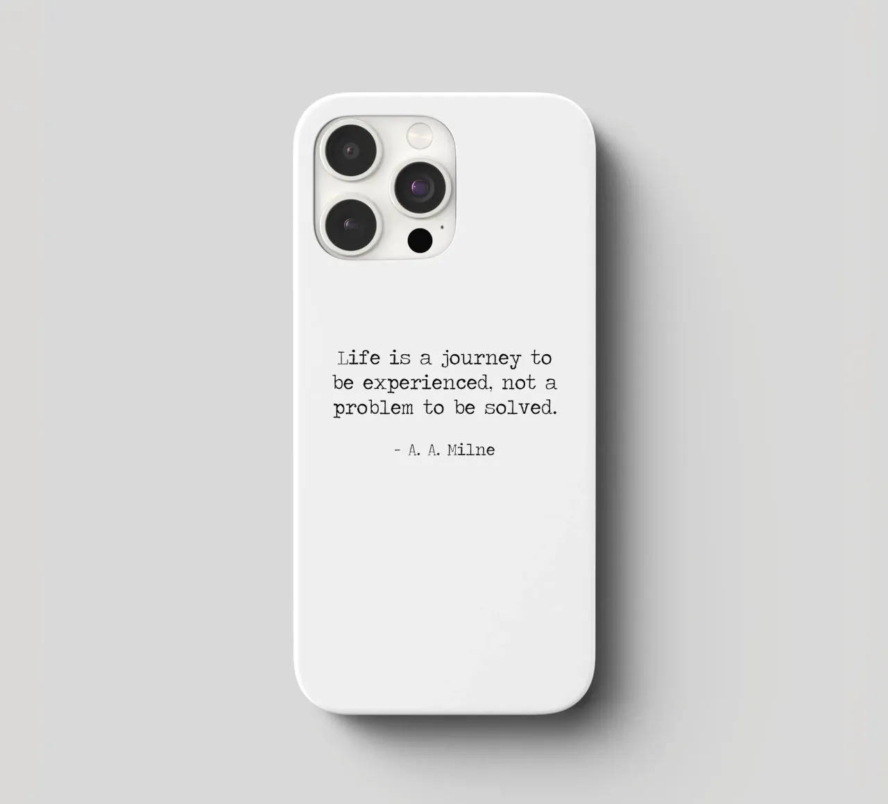 Life is a journey to be experienced not a problem to solve iphone case by Summer Soul Co. - Quotes