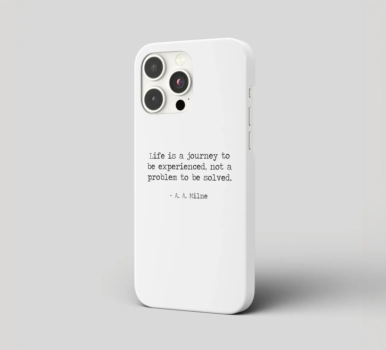Life is a journey to be experienced not a problem to solve iphone case by Summer Soul Co. - Quotes