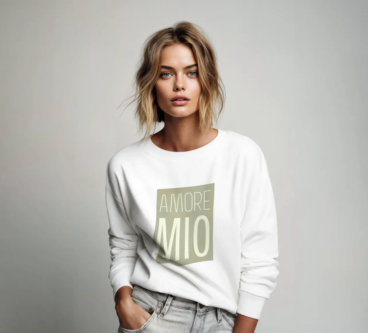 Amore Mio Boho Sommer pop felpa da Carinaprint