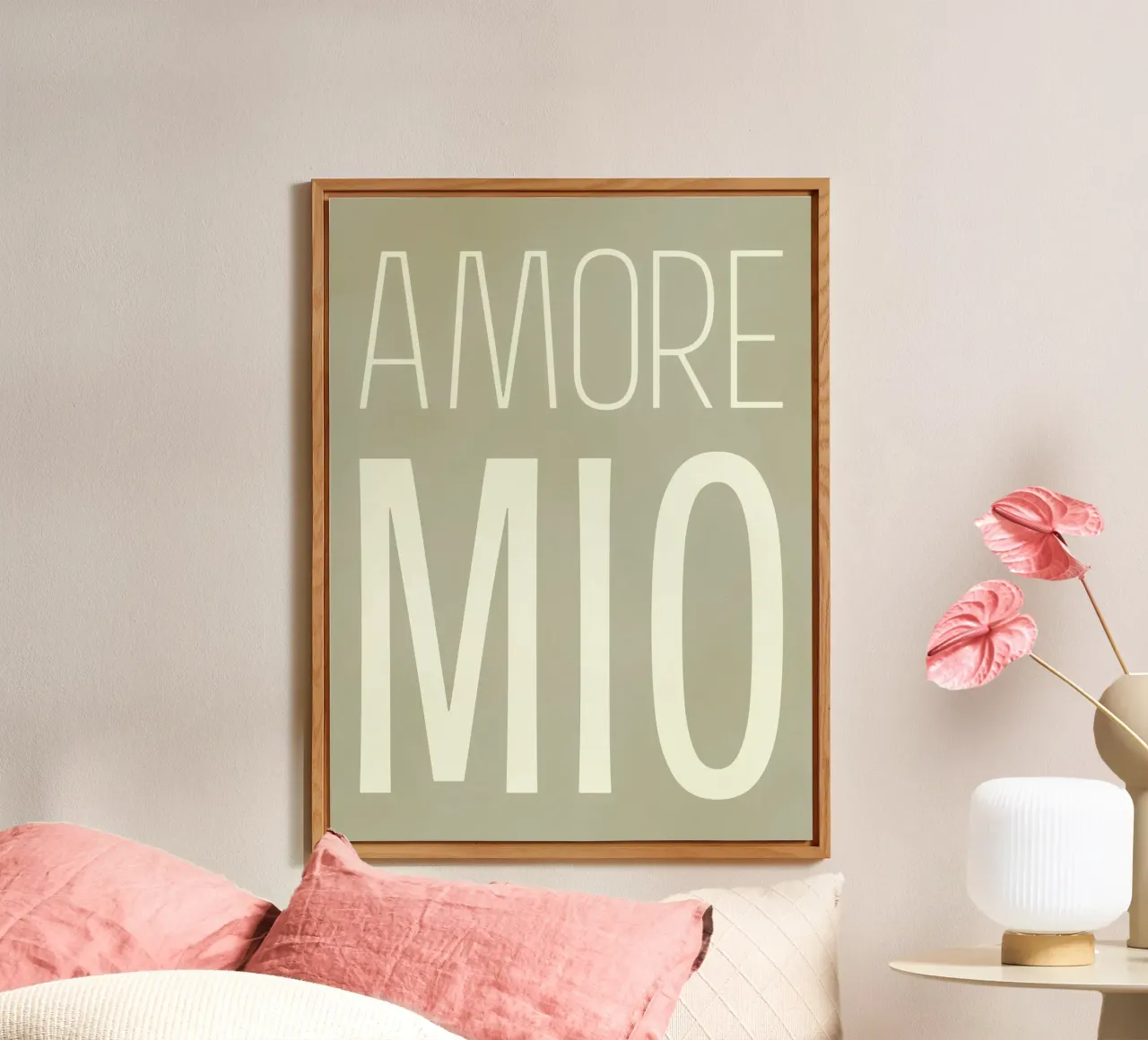 Amore Mio Boho Sommer pop alluminio dibond da Carinaprint