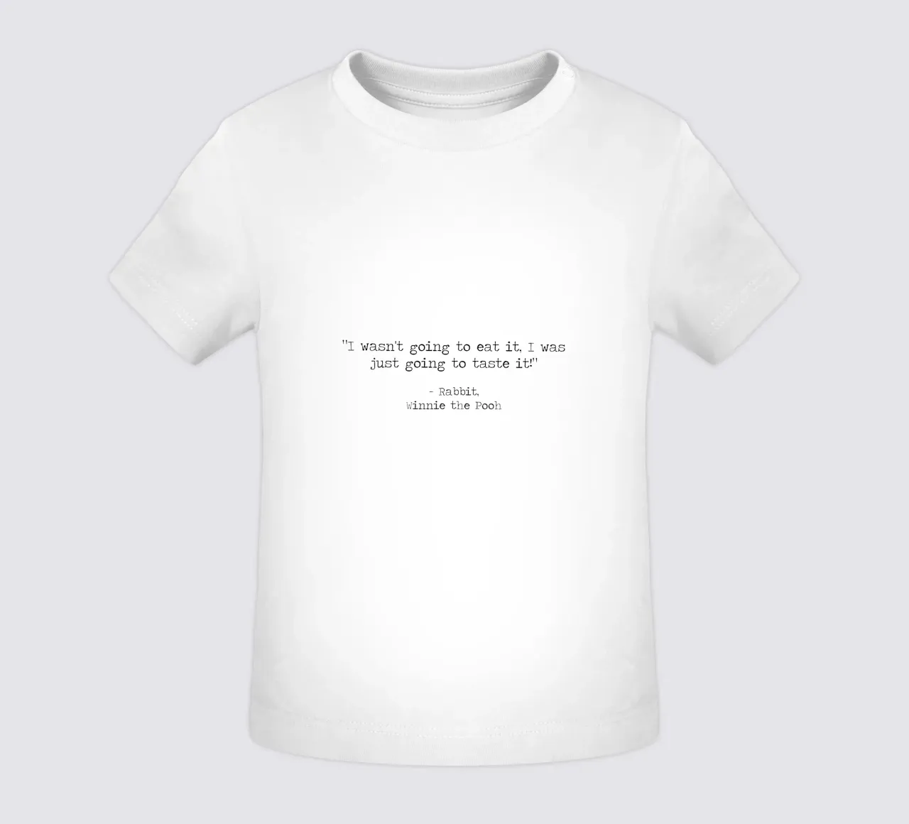 I wasn't going to eat it, I was just going to taste it -Pooh baby t-shirt by Summer Soul Co. - Quotes