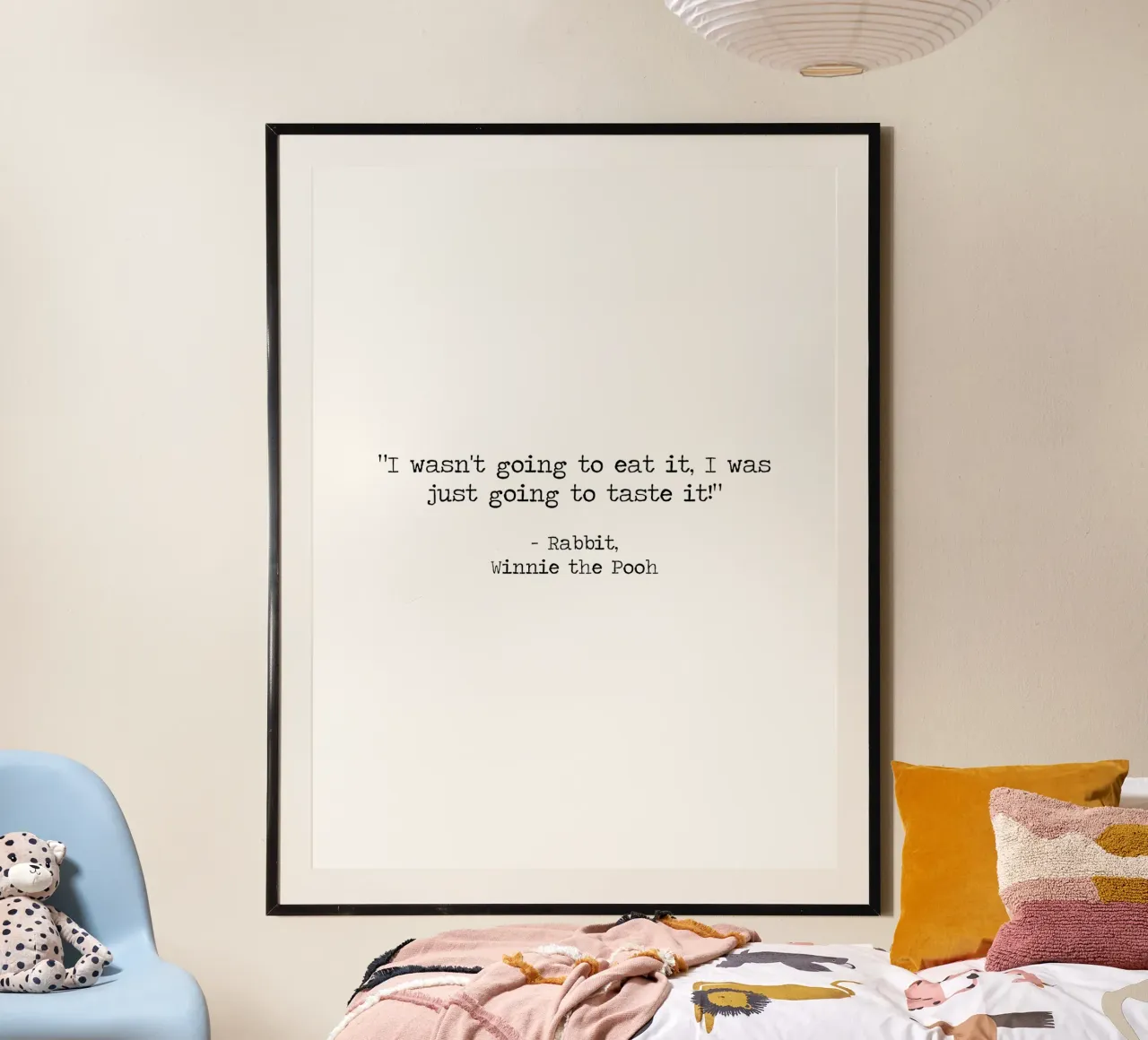I wasn't going to eat it, I was just going to taste it -Pooh hahnemühle by Summer Soul Co. - Quotes