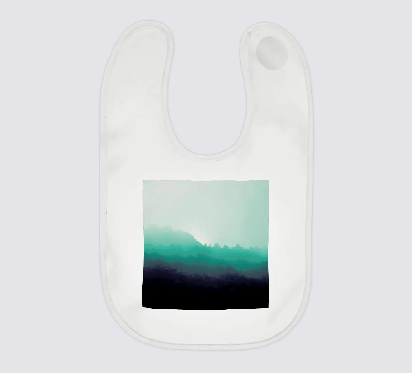 Forest Bathing baby bib by Ruei