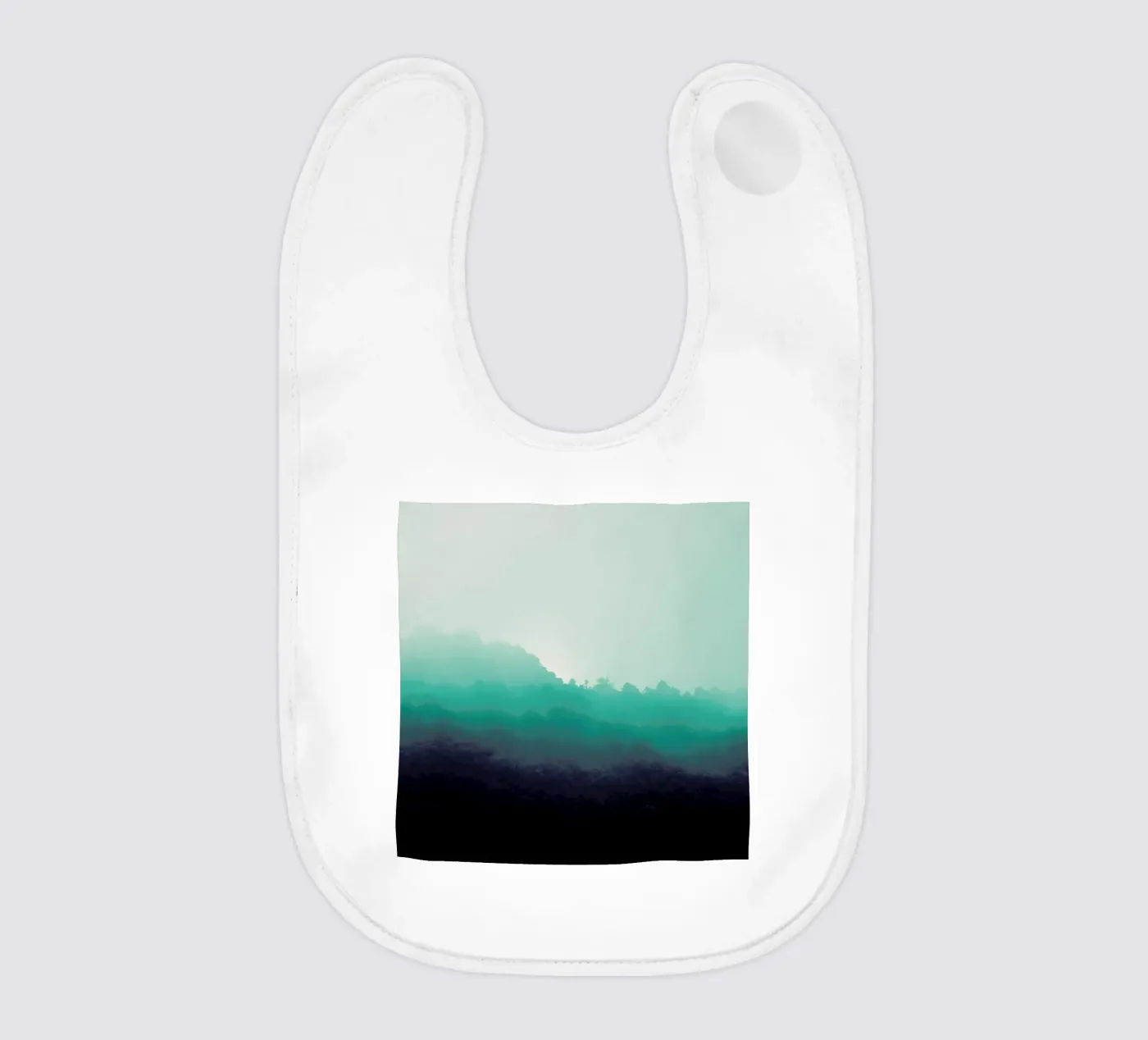Forest Bathing baby bib by Ruei
