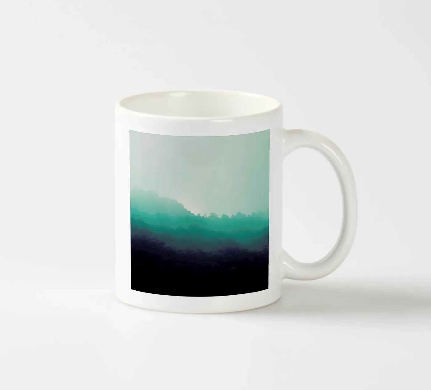 Forest Bathing ceramic mug by Ruei
