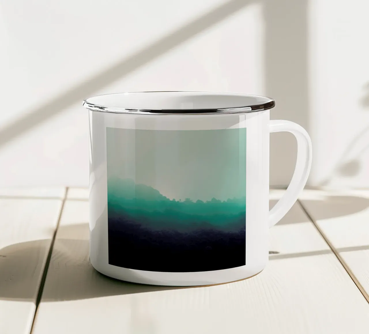 Forest Bathing tazza in smalto da Ruei