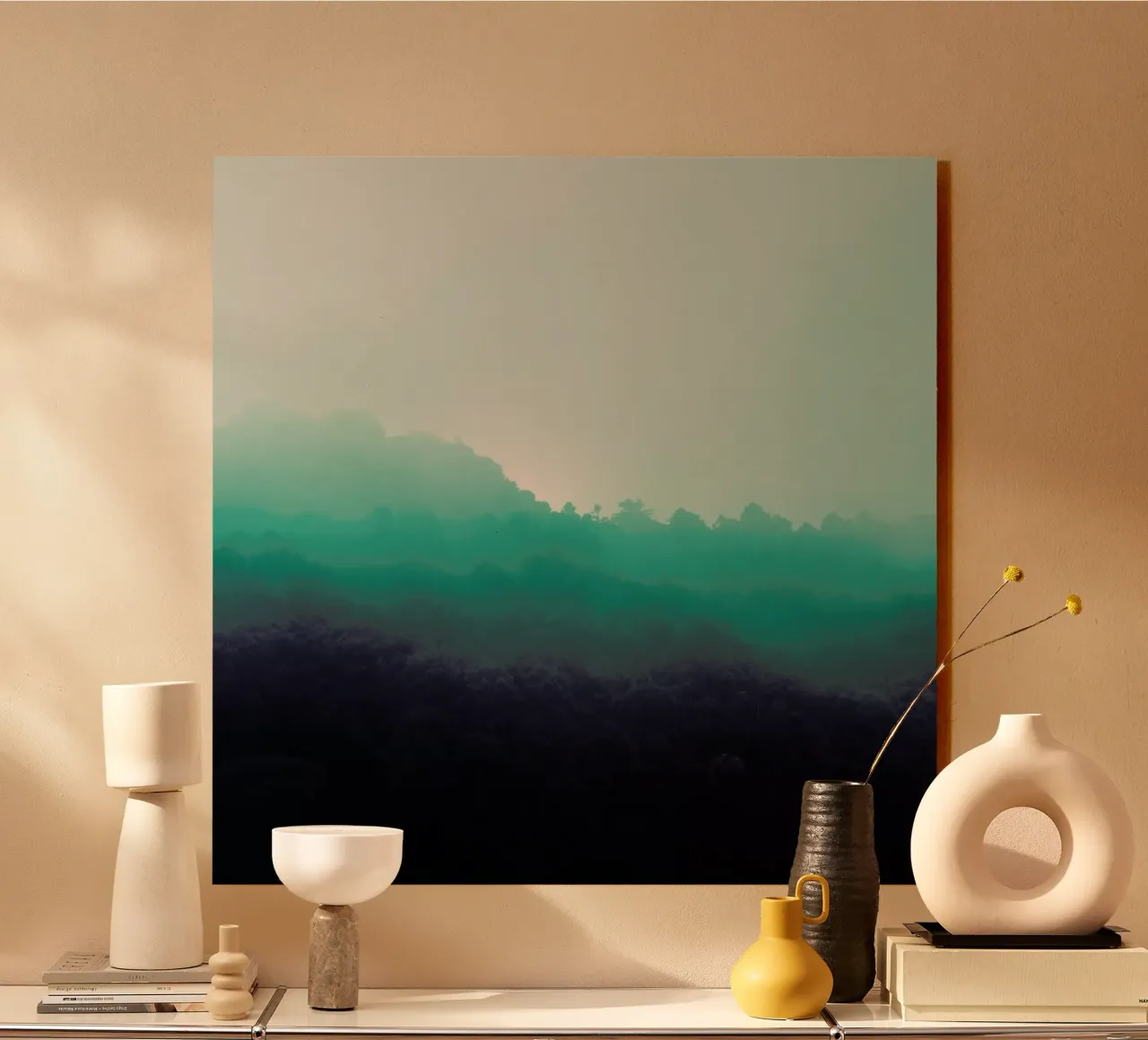 Forest Bathing acryl van Ruei