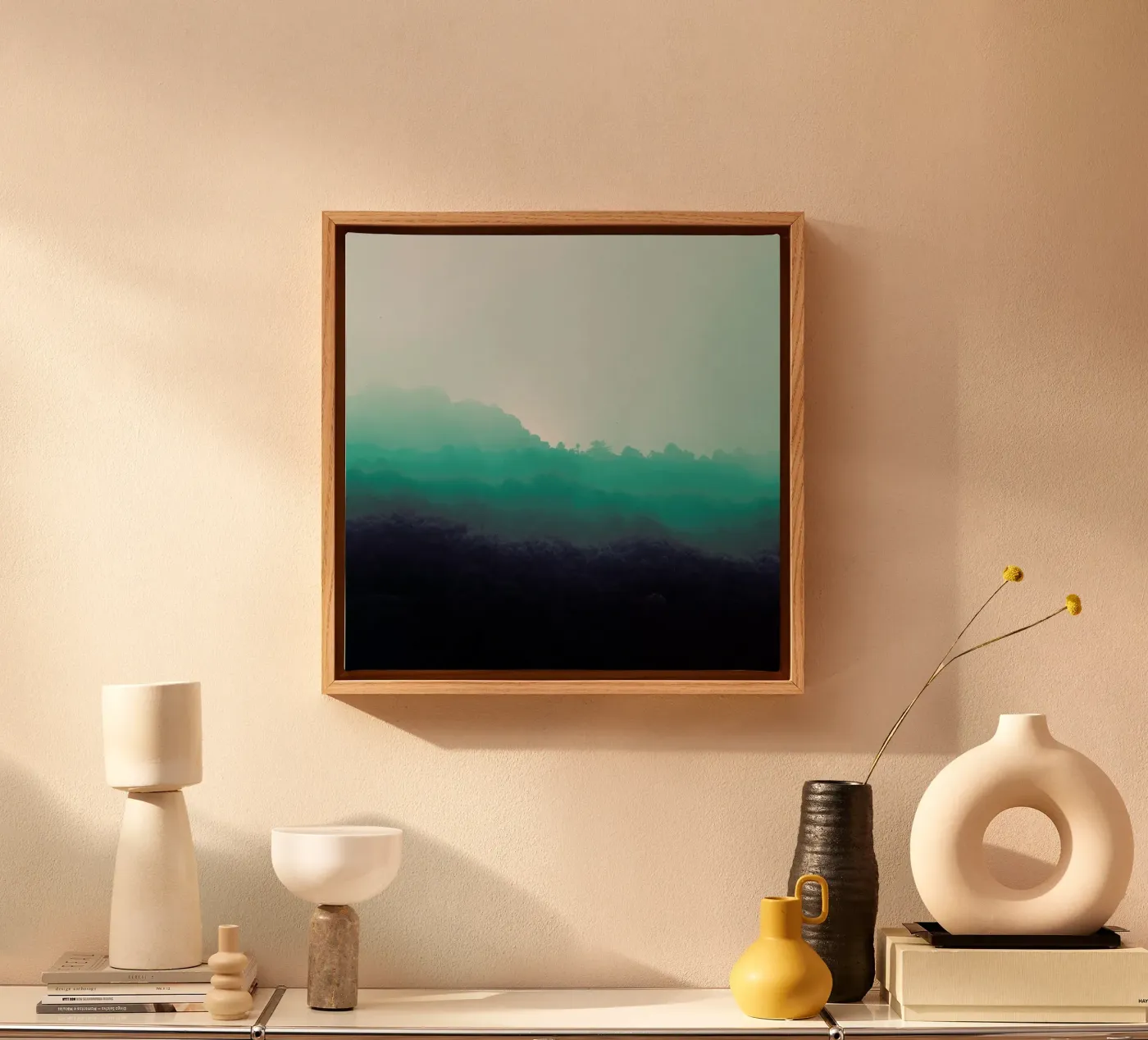 Forest Bathing canvas by Ruei