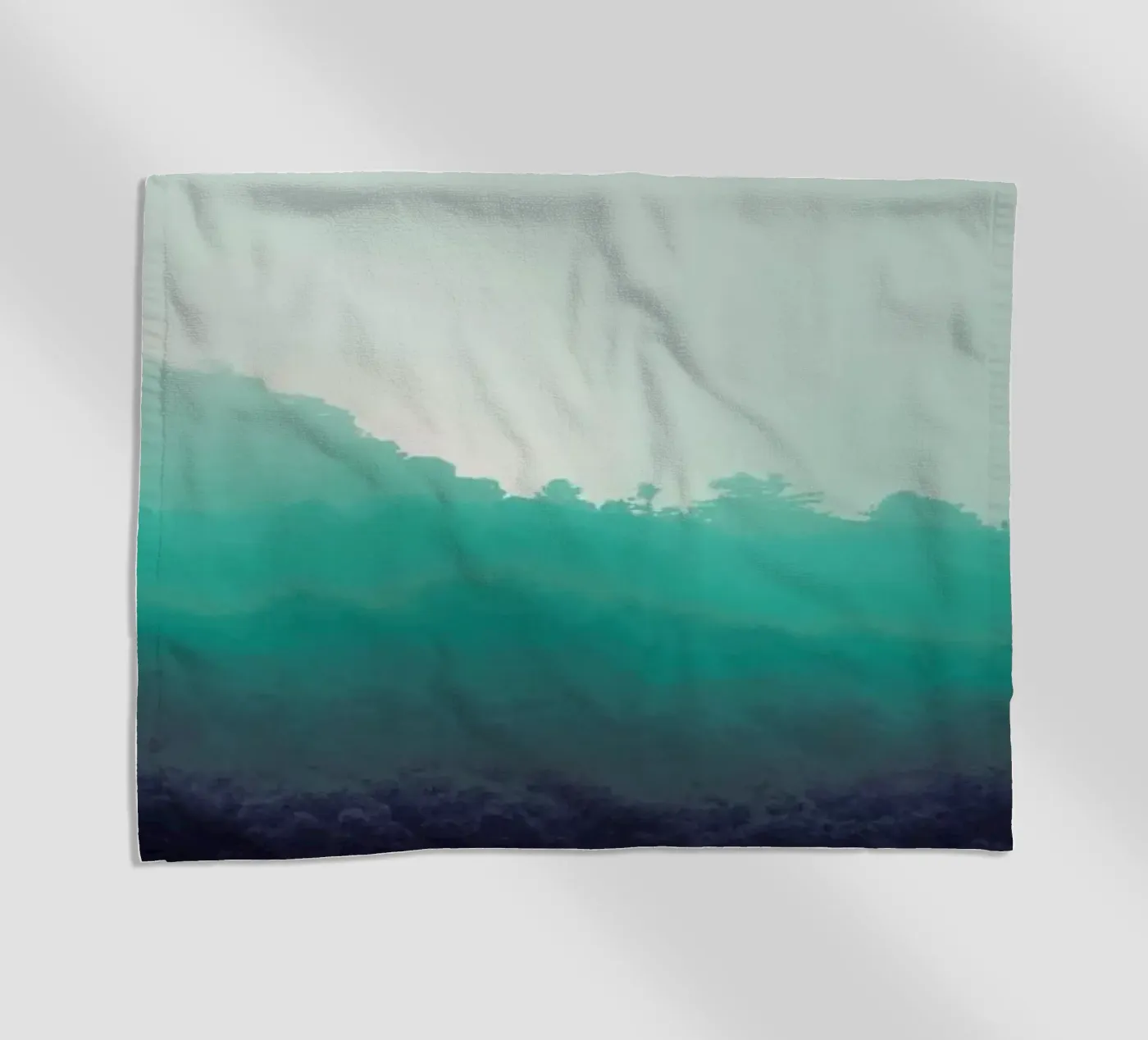 Forest Bathing beach towel by Ruei