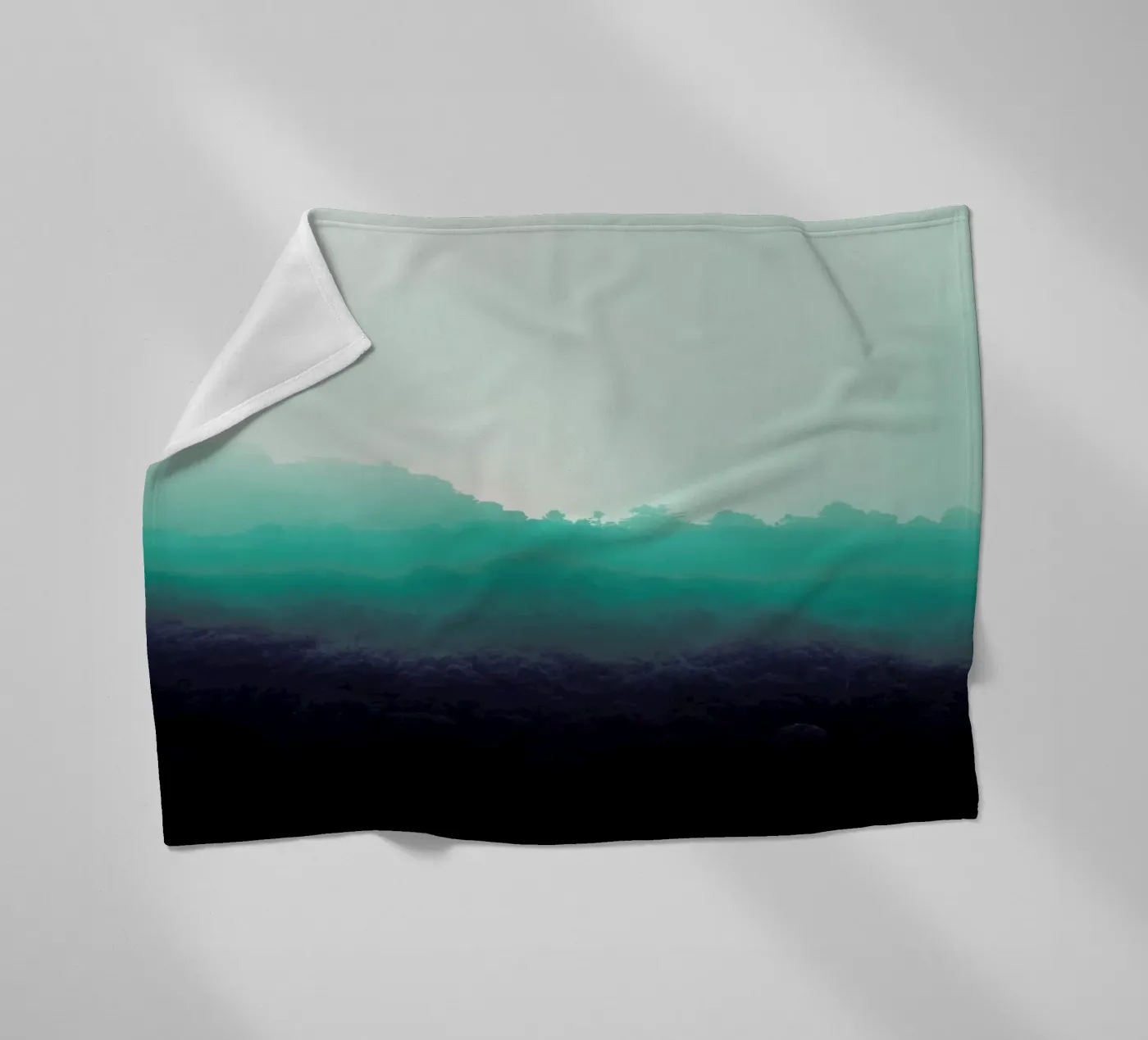 Forest Bathing plaid polaire de Ruei