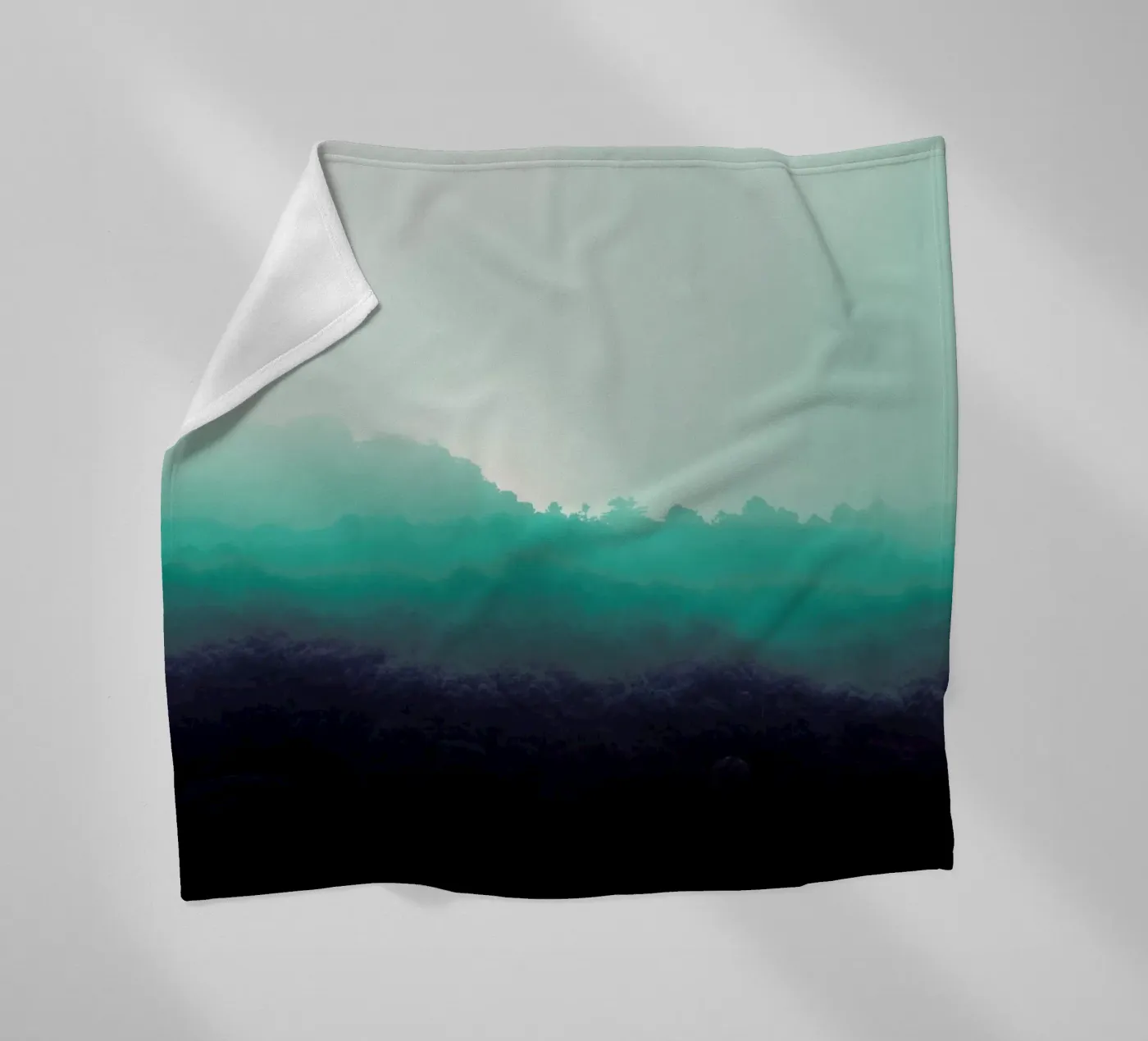 Forest Bathing plaid polaire de Ruei