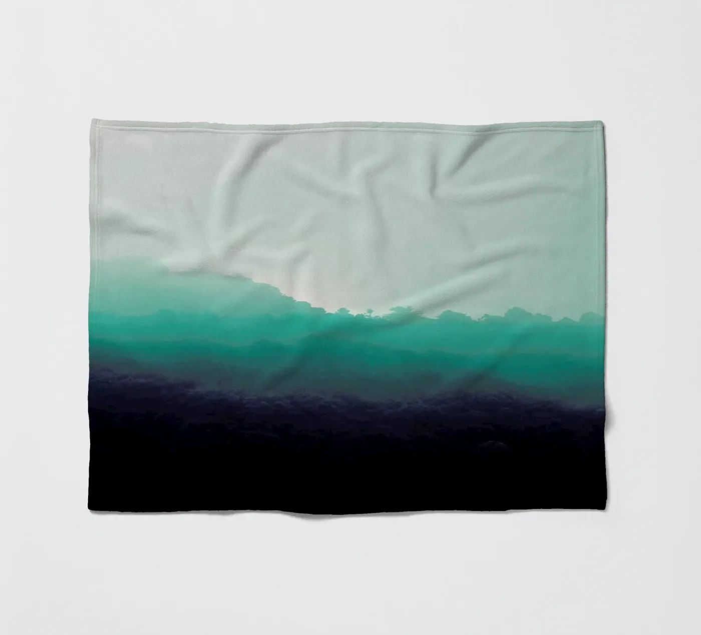 Forest Bathing plaid polaire de Ruei