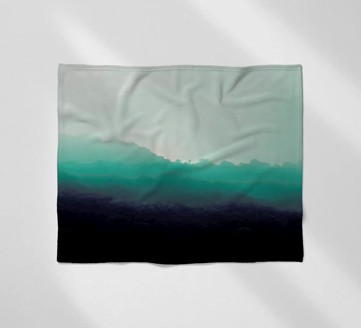 Forest Bathing plaid polaire de Ruei