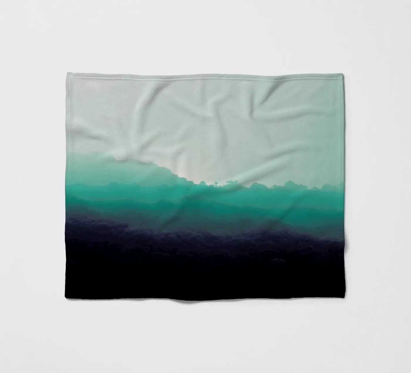 Forest Bathing plaid polaire de Ruei