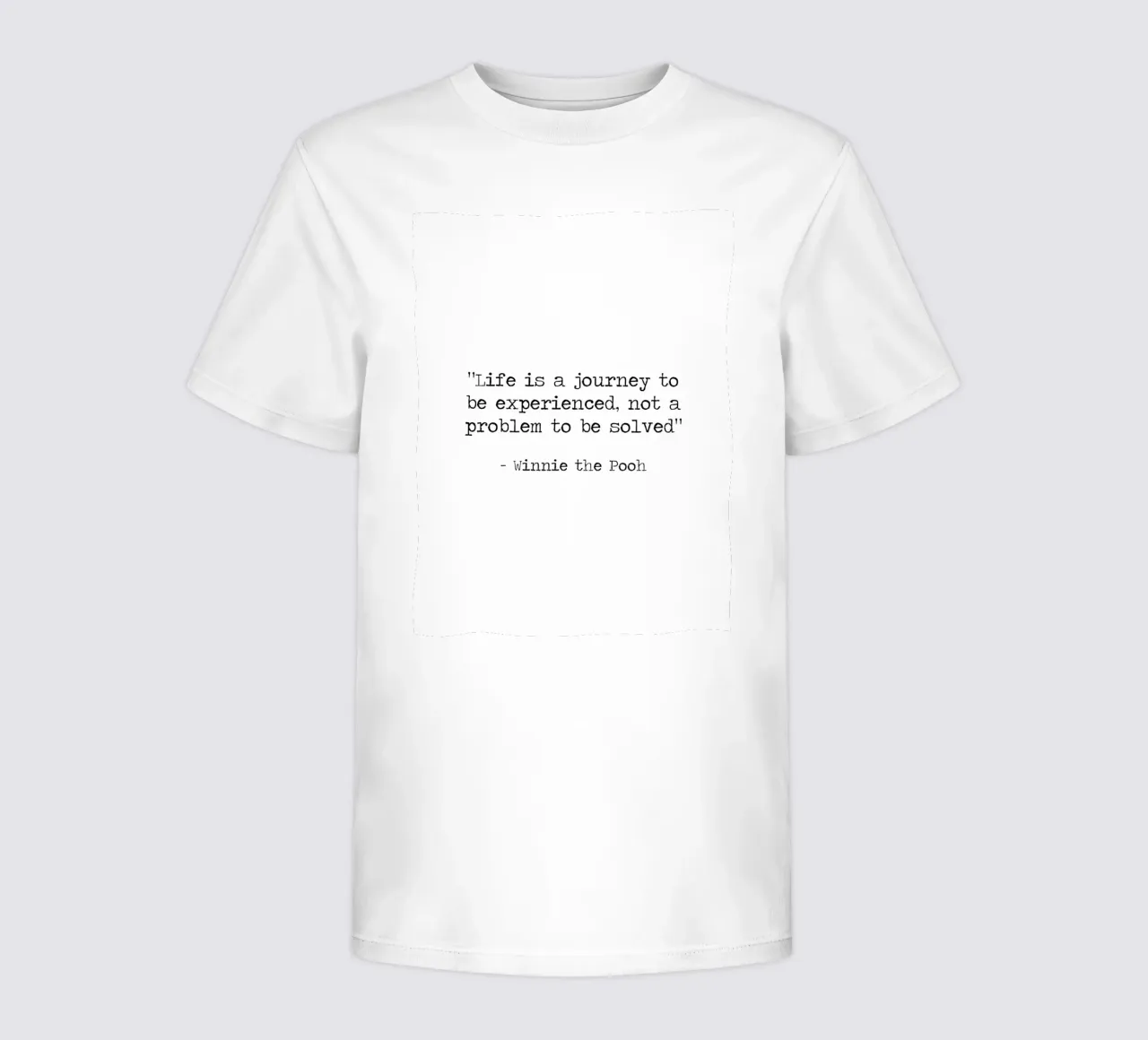 Life is a Journey to be Experienced - Winnie The Pooh quote kids t-shirt by Summer Soul Co. - Quotes