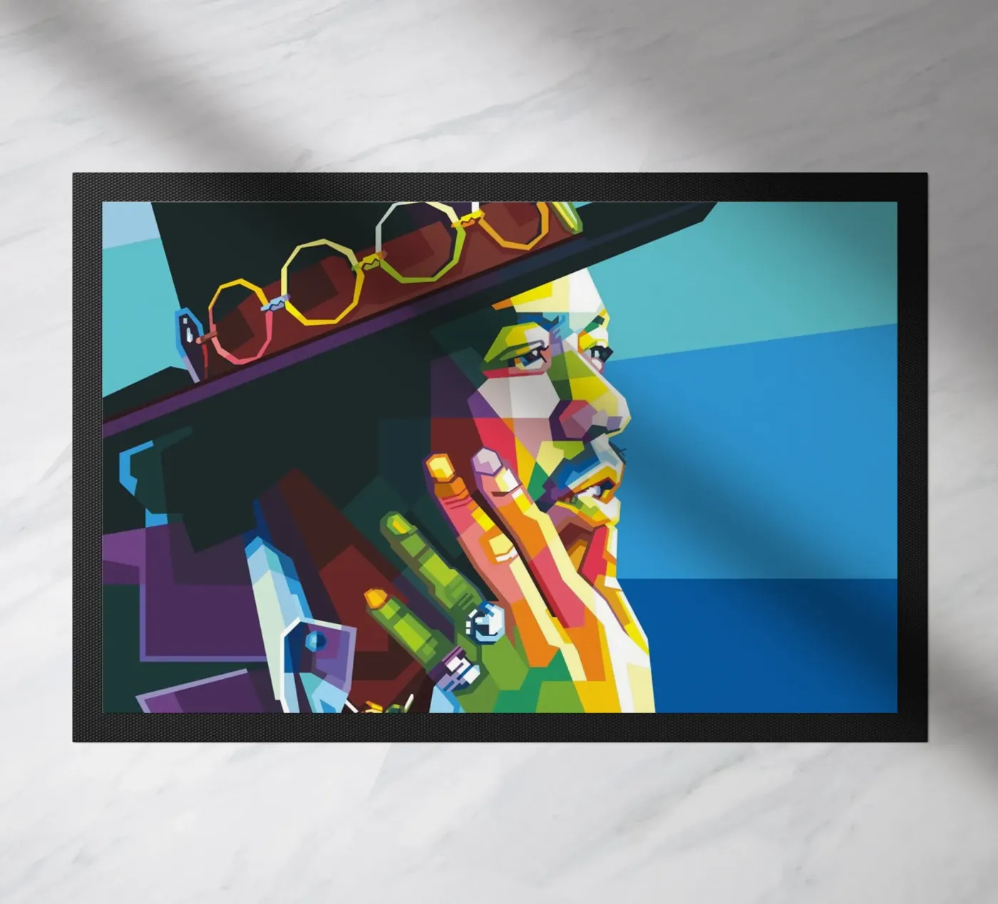 Legend doormat by Alkahfsmart