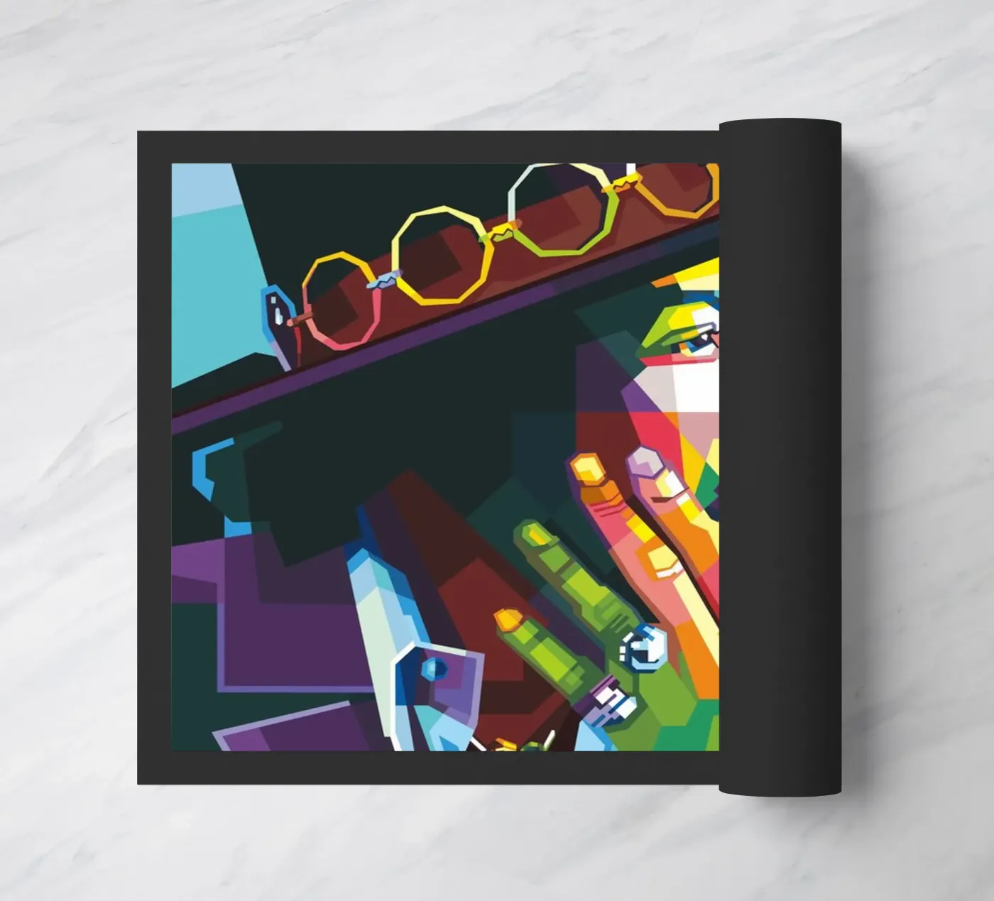 Legend doormat by Alkahfsmart