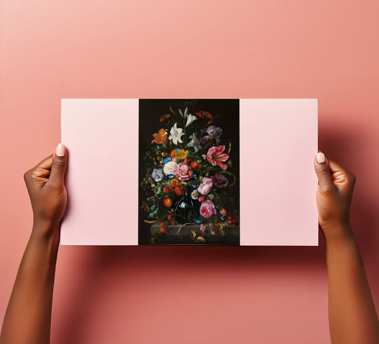 Jan Davidsz. de Heem Stillleben mit Blumen Stickerbogen von Timeless Artworks