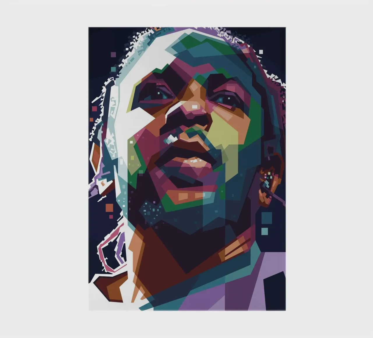 Kendrick Lamar pop art WPAP notebook by Alkahfsmart
