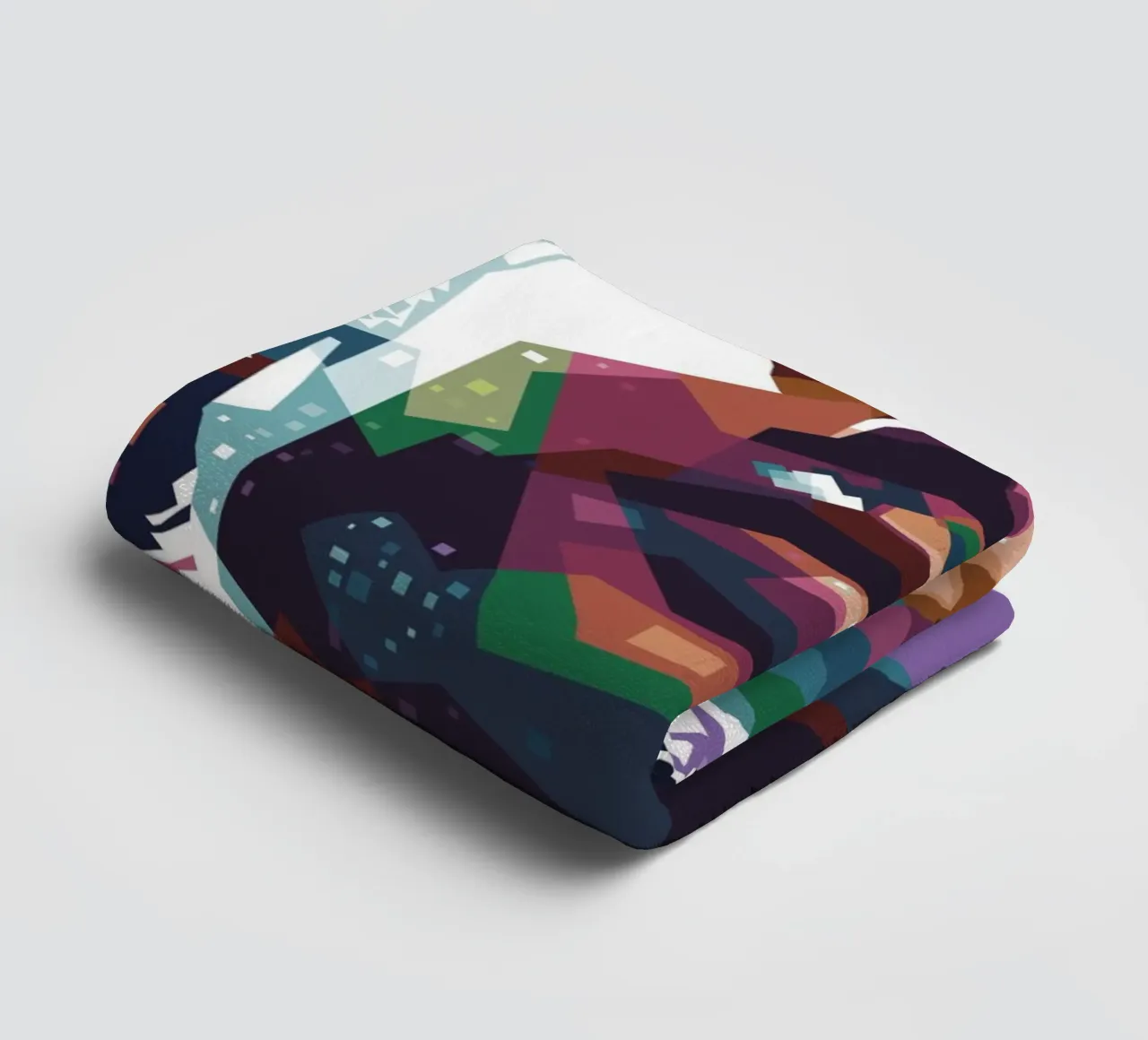 Kendrick Lamar Pop-Kunst WPAP Handtuch von Alkahfsmart
