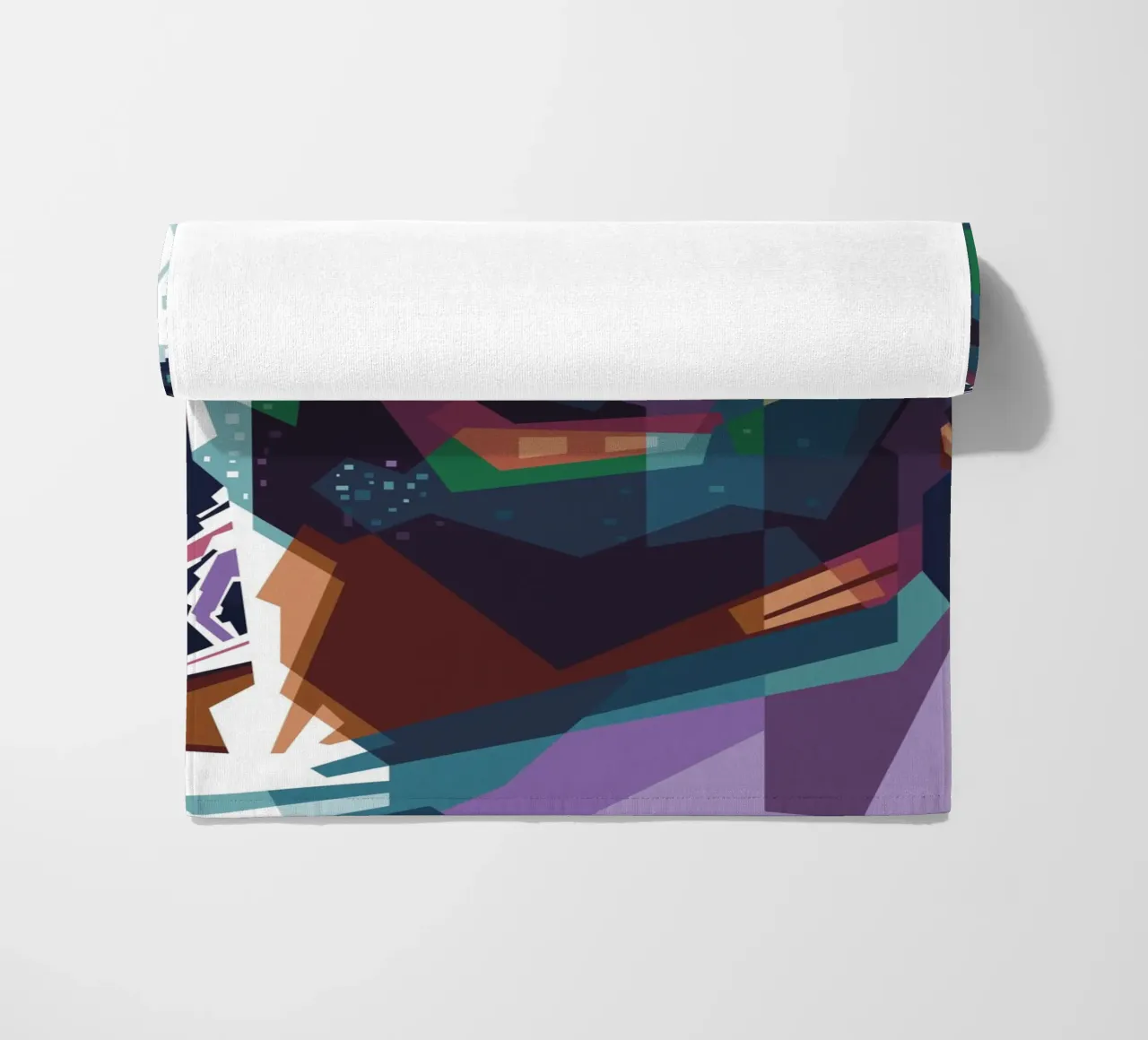 Kendrick Lamar arte pop WPAP telo mare da Alkahfsmart