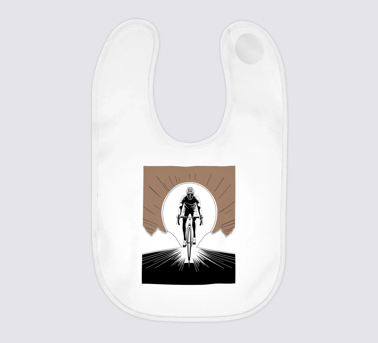 Potenza e velocità - Il design ciclistico per eccellenza! bavaglino da Radkunstwerk