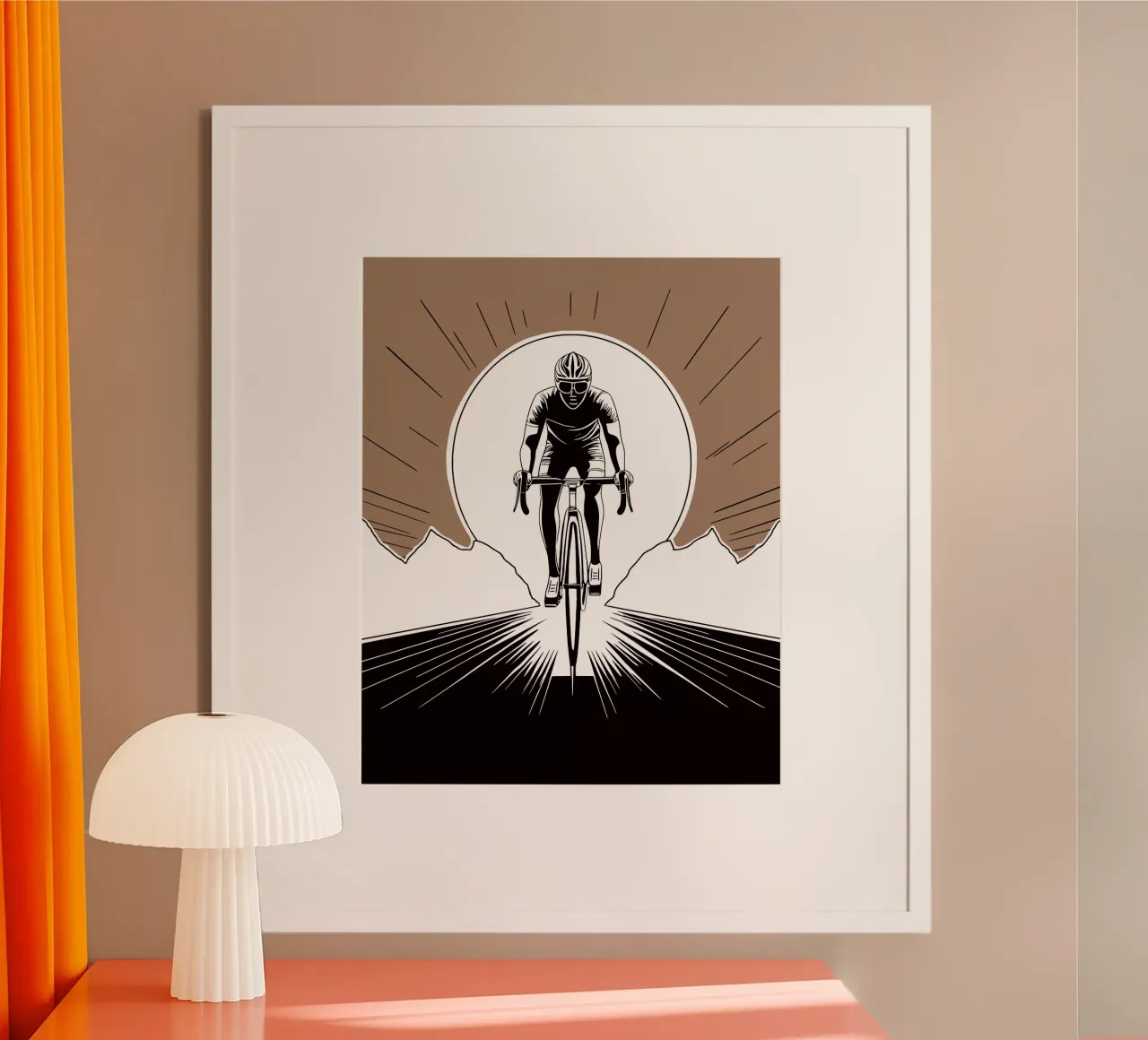 Power & Geschwindigkeit – Das ultimative Radsport-Design! Hahnemühle von Radkunstwerk