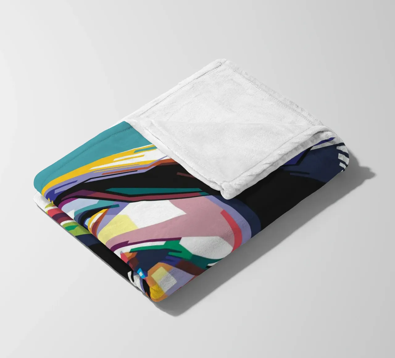 John Petrucci Pop Art WPAP coperta in pile da Alkahfsmart