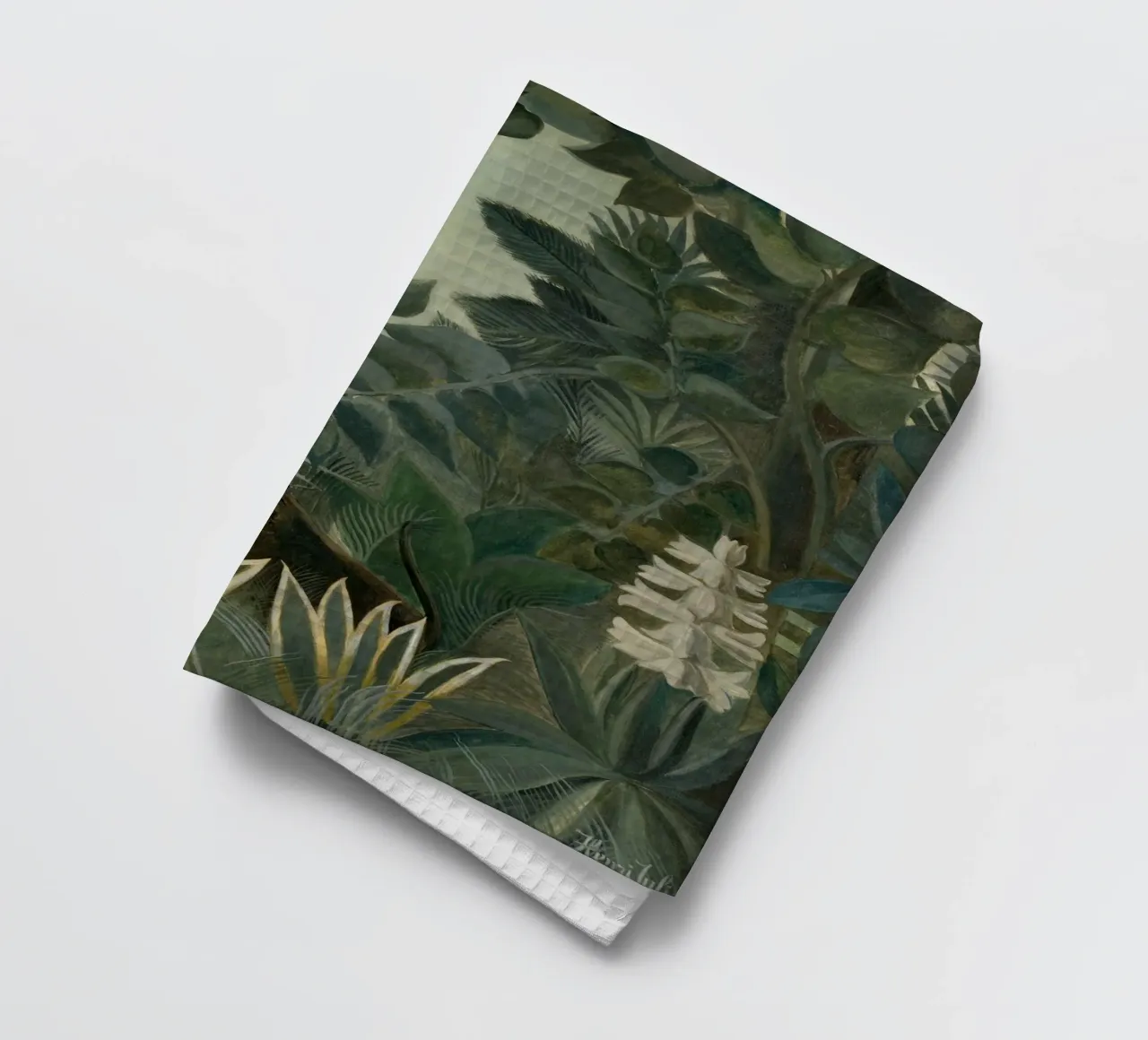 Henri Rousseau - La jungle équatoriale torchon de Timeless Artworks