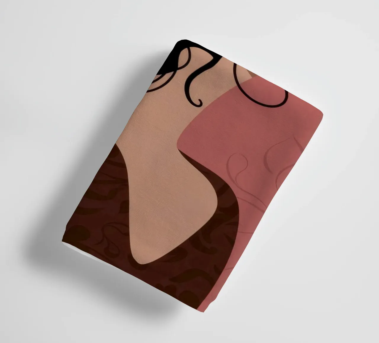 Floral Reverie towel by Artie Shifa
