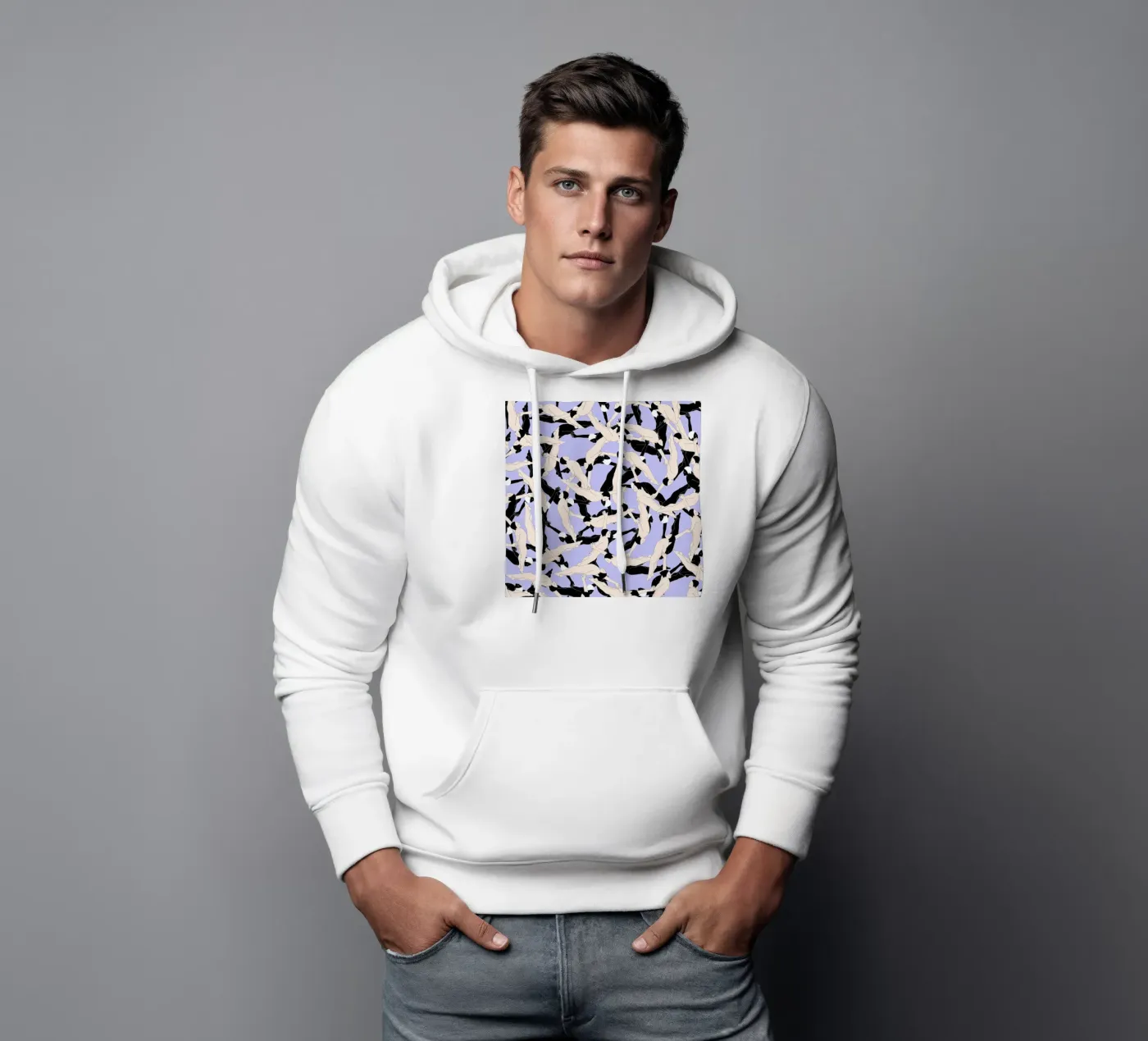 Continuum felpa con cappuccio da Ruei