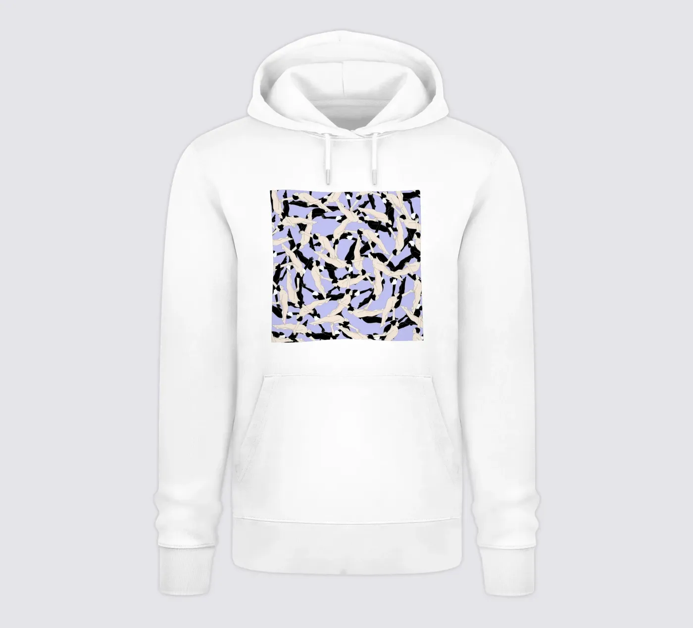 Continuum felpa con cappuccio da Ruei