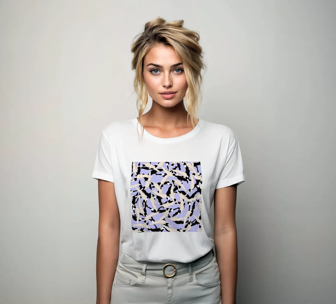 Continuum t-shirt da donna da Ruei