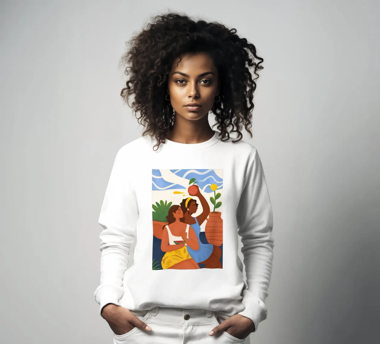 Raccolta di frutta felpa da Artie Shifa