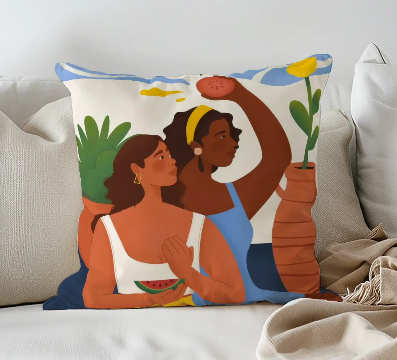 Raccolta di frutta cuscino da Artie Shifa