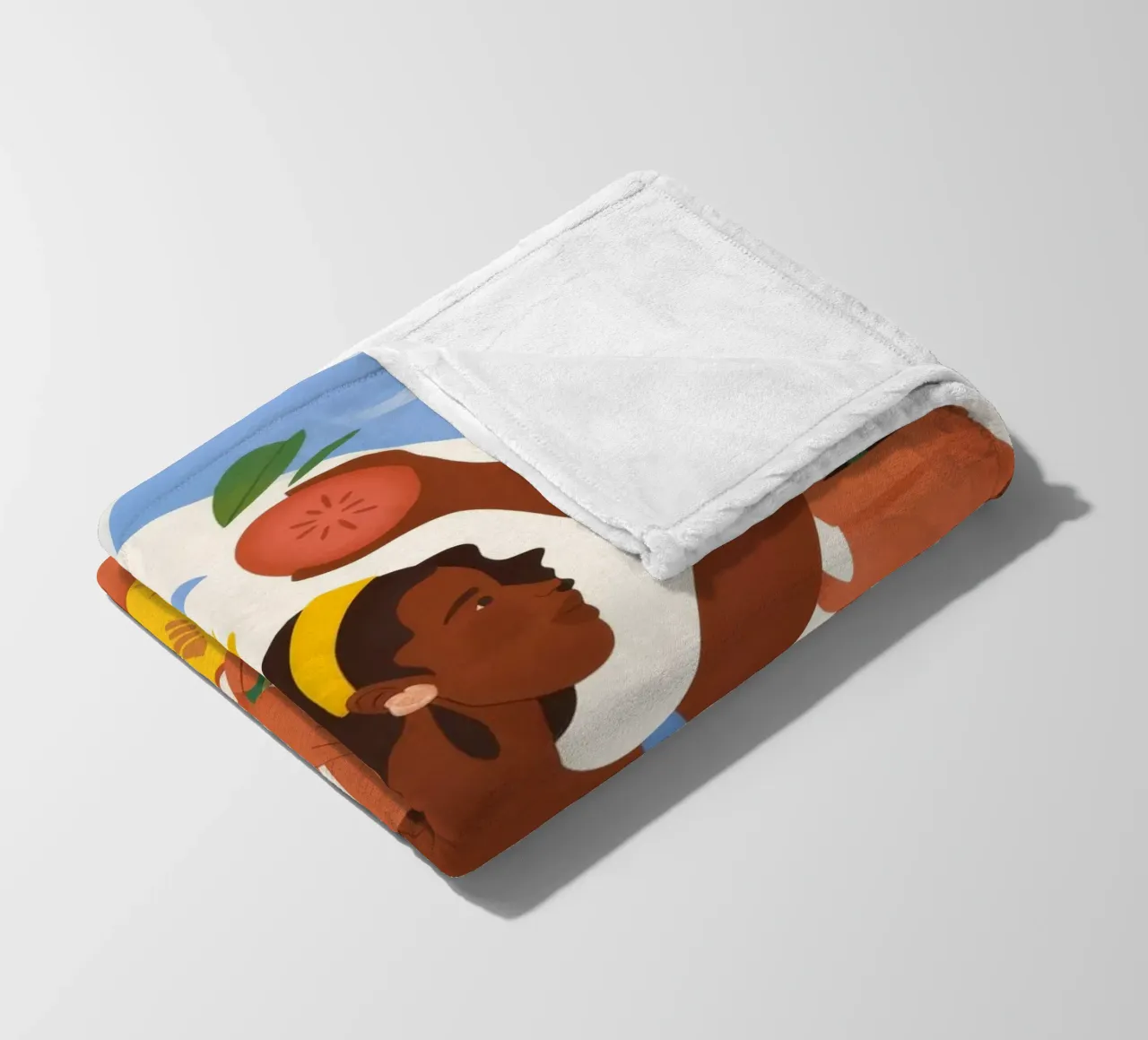 Raccolta di frutta coperta in pile da Artie Shifa