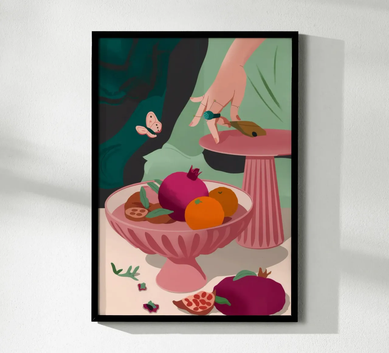 Fruchtbarer Reichtum Poster von Artie Shifa