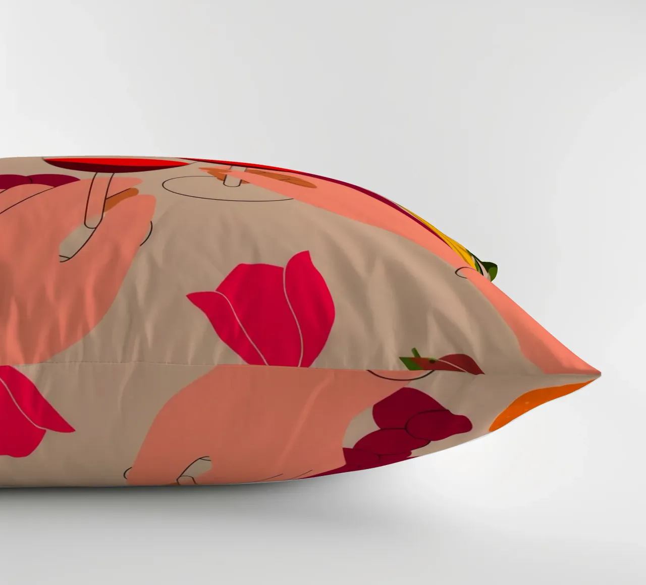 Fruitful Evening decorative cushion by Artie Shifa
