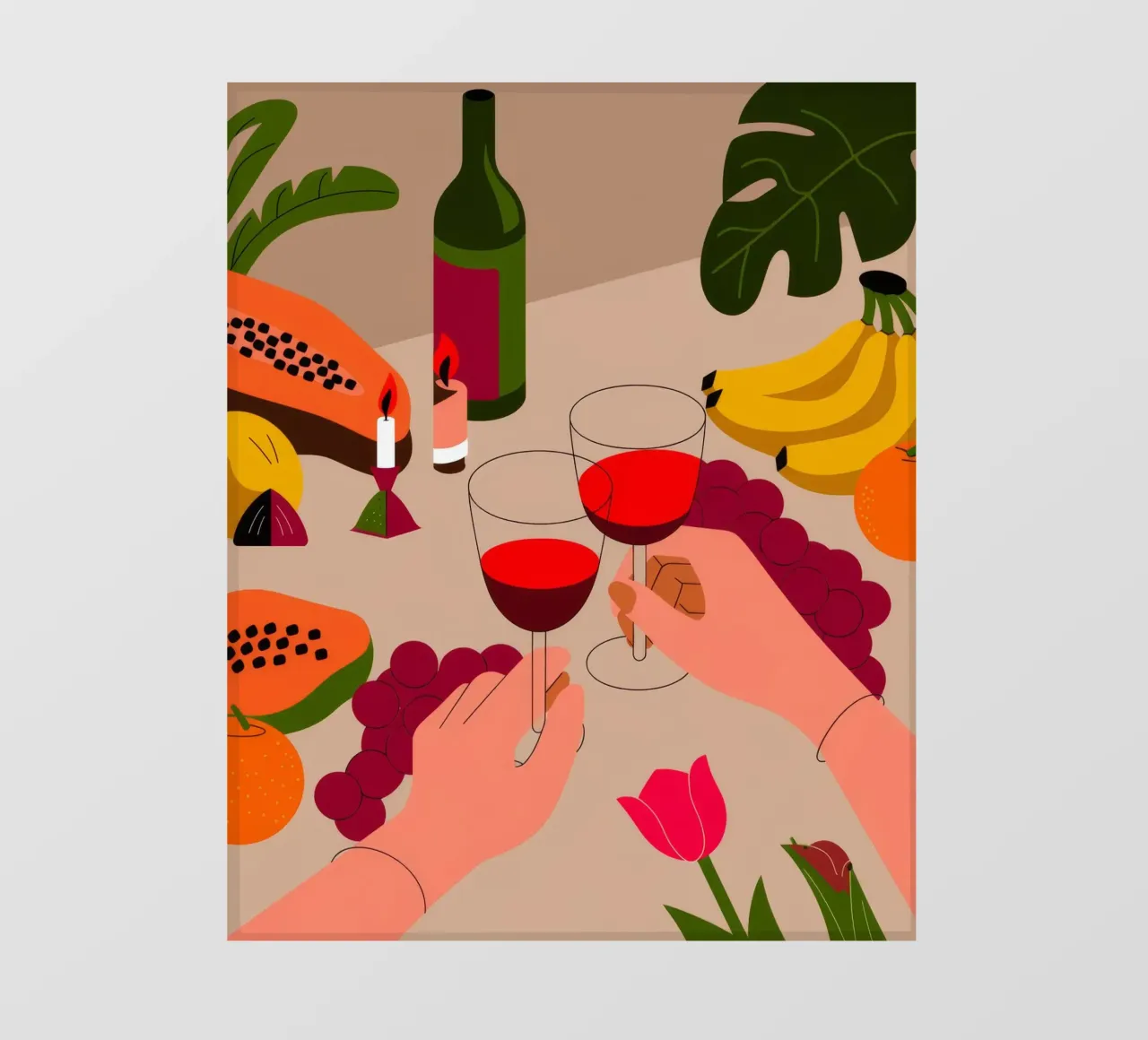 Fruitful Evening photo wallpaper by Artie Shifa