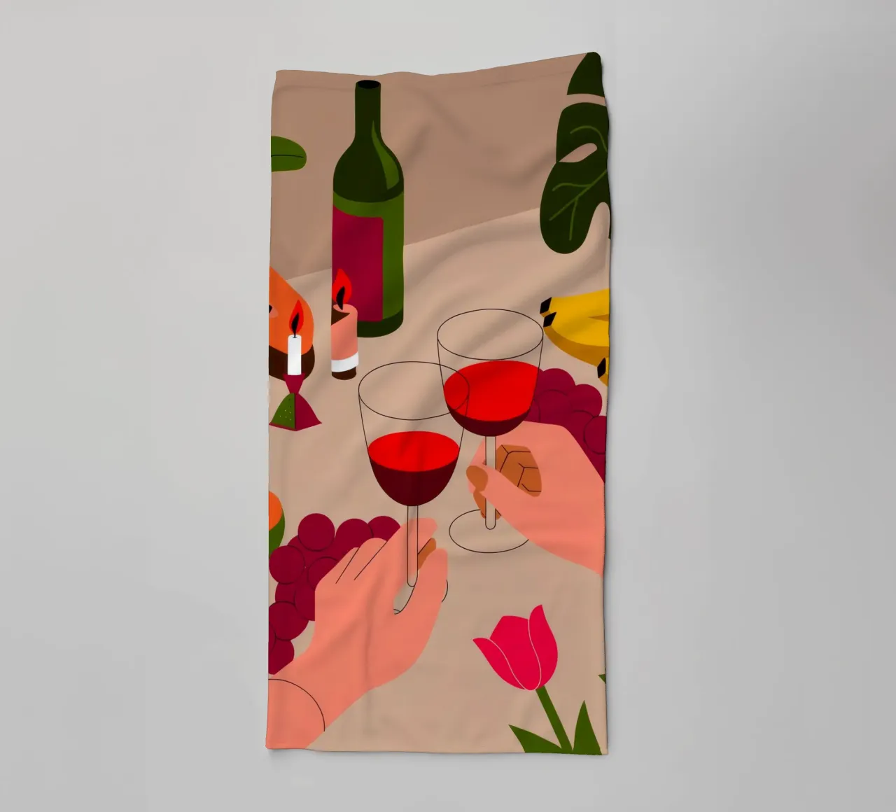 Tarde fructífera toalla de baño de Artie Shifa