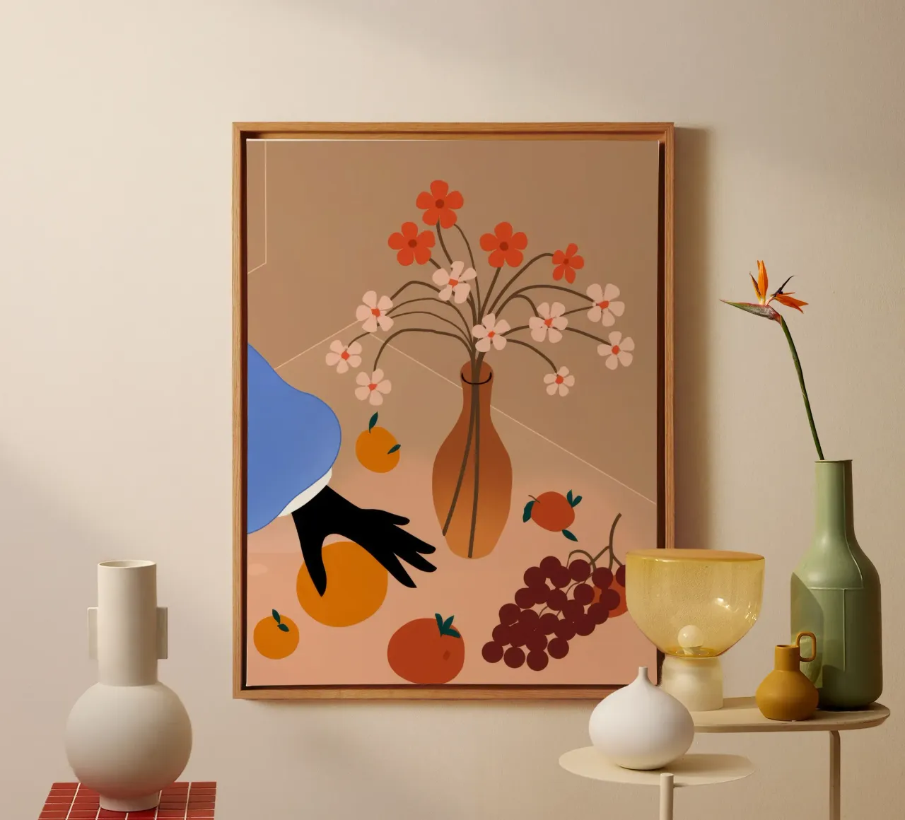 Fruitful Still Life canvas by Artie Shifa