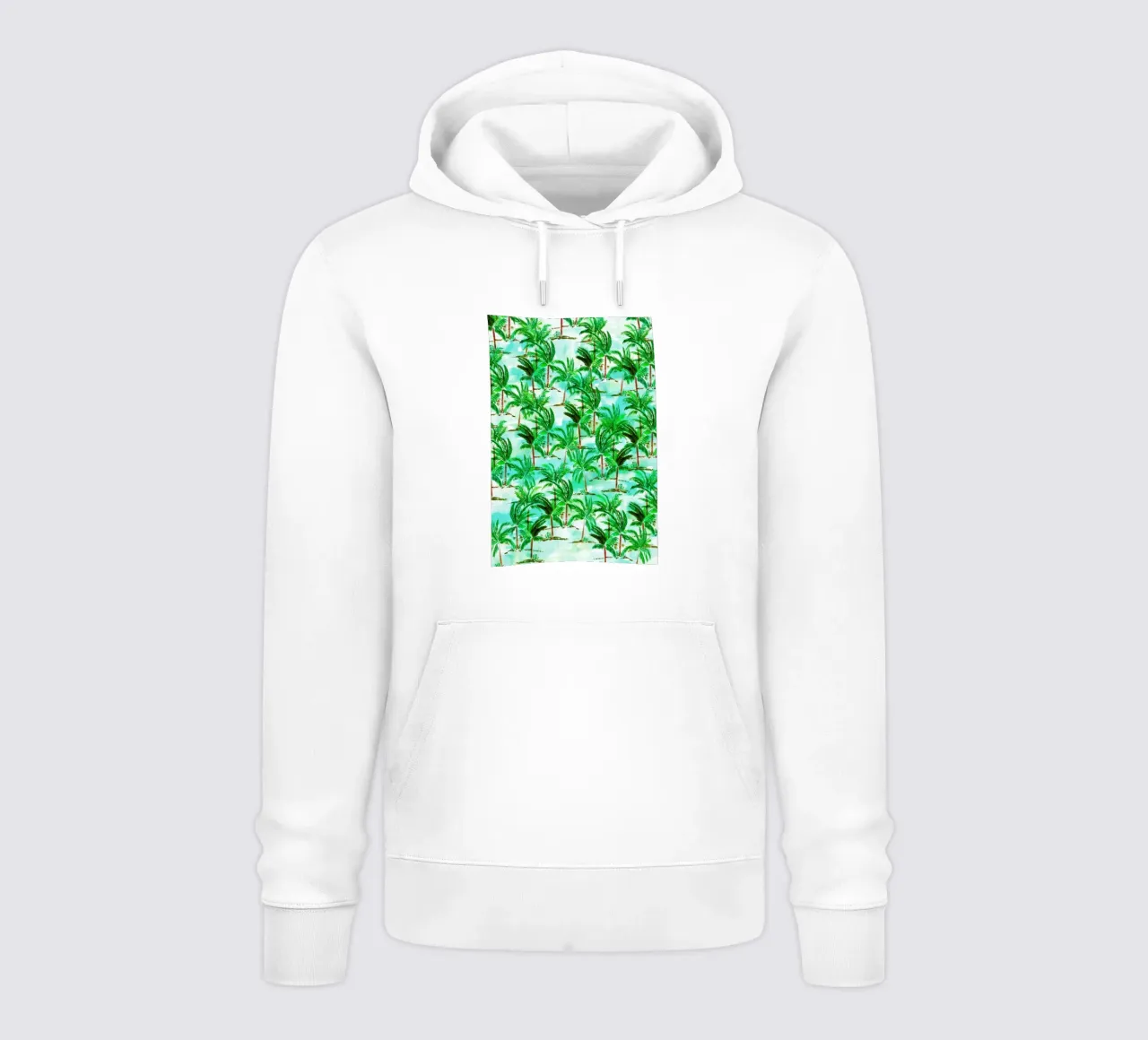 Palm Tree felpa con cappuccio da Amy Sia